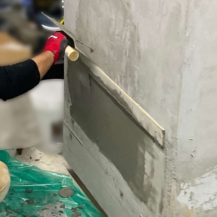 岐阜から全国へ、基礎巾木左官塗装工事ベースプロ代理店研修は本日も実施中です。